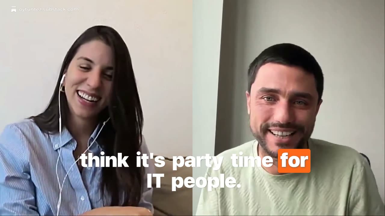 It is party time for IT people, from the conversation with Elif Polat